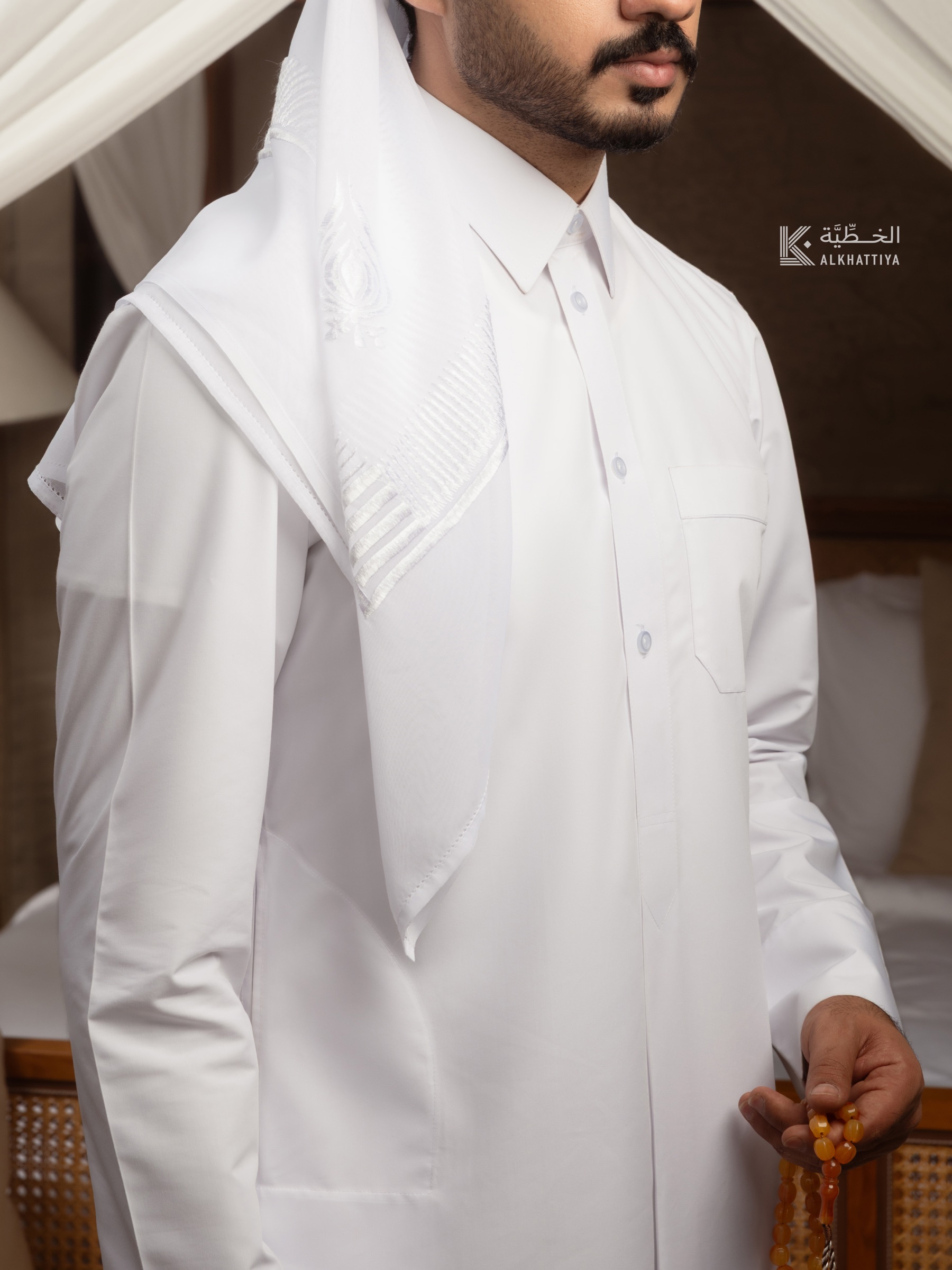 Al Khattiya product photography shot in the same session as the brand's video content